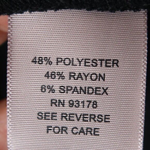 PHILOSOPHY BLACK LONG SLEEVE ROUND NECK MIDI KNIT SWEATER DRESS SIZE SMALL - Picture 3 of 9